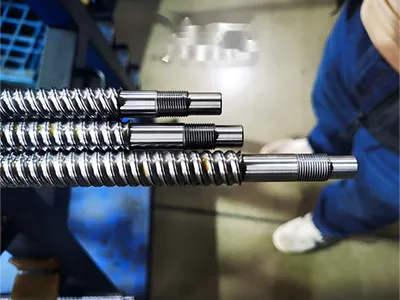 丝杠轴端加工